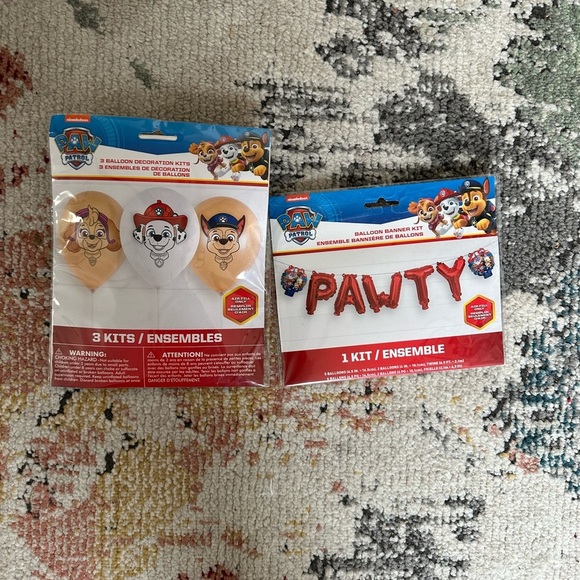 New Paw Patrol Birthday Decorating Kit Balloons nickelodean - Picture 6 of 10